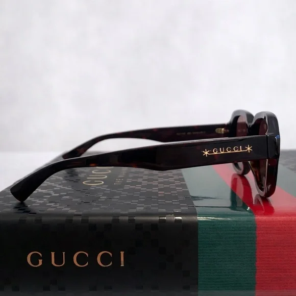 Gucci • “Havana Brown” GG1174S Sunglasses - Picture 10 of 16